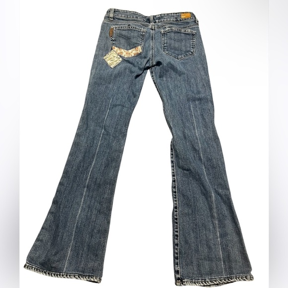 PAIGE Vintage Patchwork Laurel Canyon Bootcut Jean - Picture 2 of 13